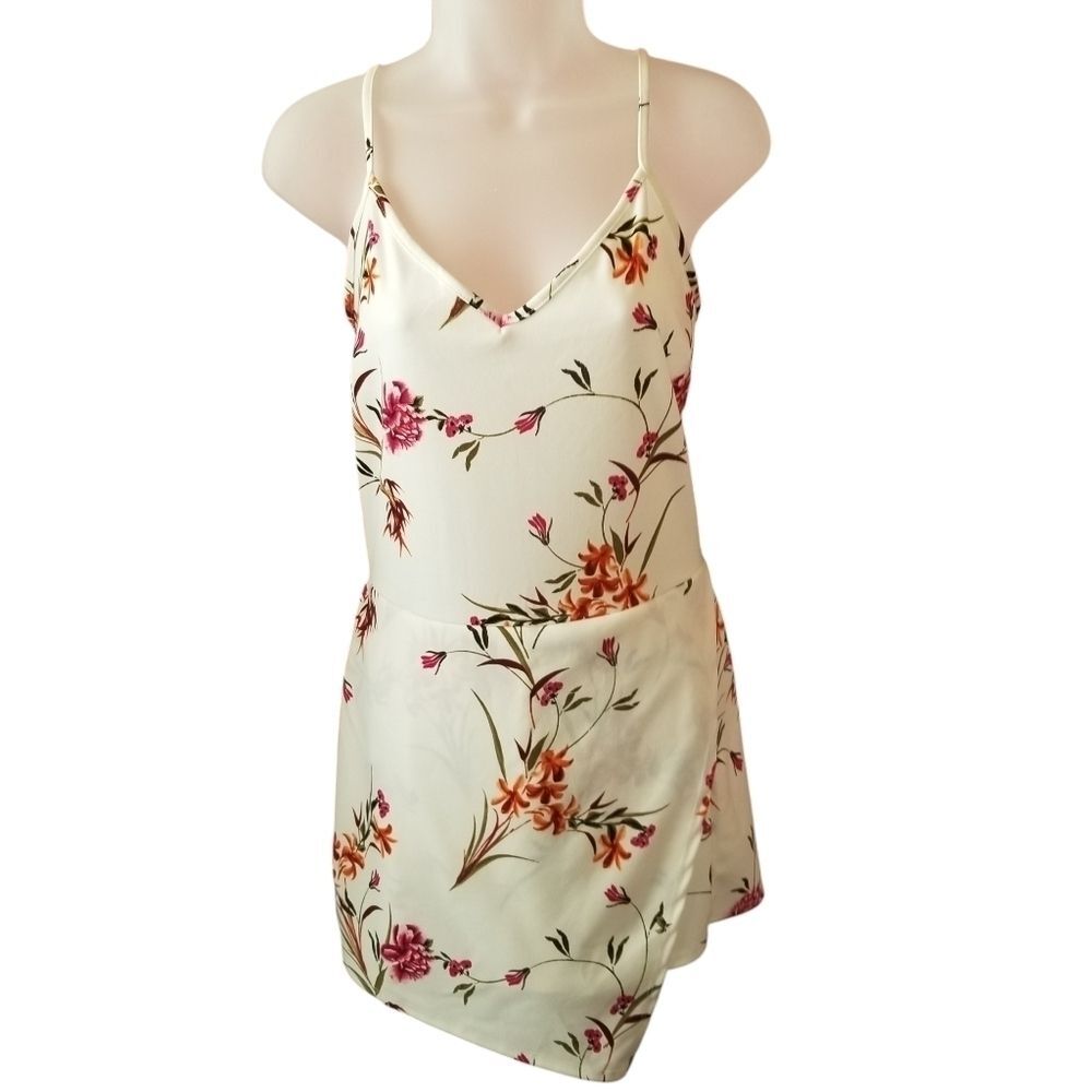 See You Monday Floral Romper Dress PTP 19